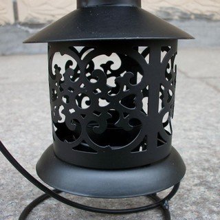 Unique shape iron candle holder