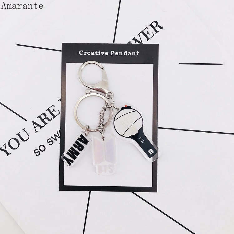 Móc Khóa Acrylic Hình Nhóm Nhạc KPOP Bangtan Boys EXO