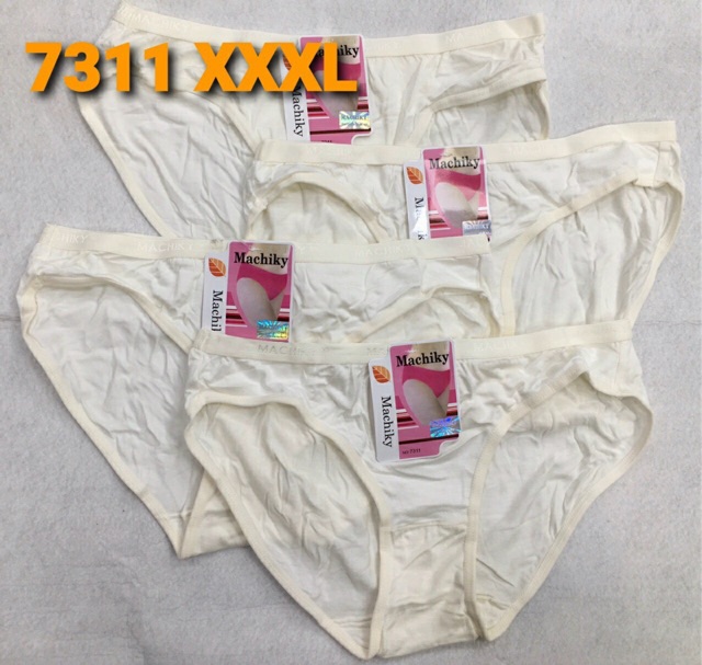 10 Quần lót (7311) nữ cotton 3XL Qualiky.