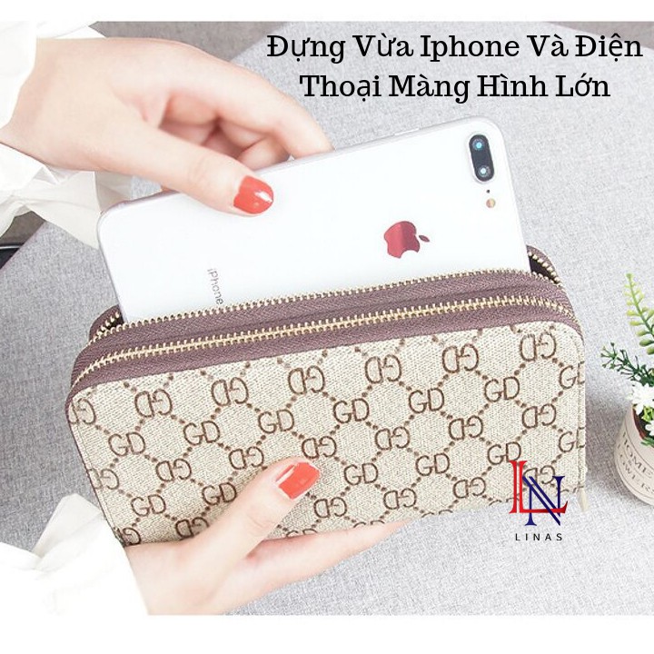 FreeShip Ví Nữ Cầm Tay Hai Ngăn Xinh Xắn, Cao Cấp, Thời Trang Hàn Quốc - Ví 113 | BigBuy360 - bigbuy360.vn