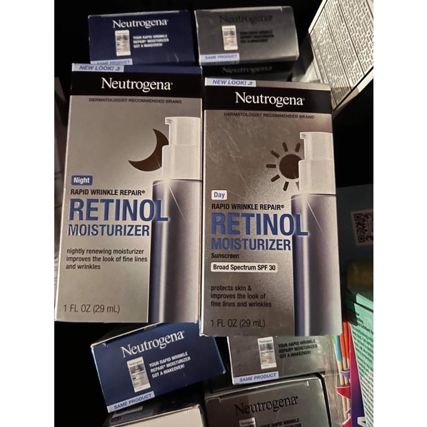 Kem dưỡng ban đêm Neutrogena Rapid Wrinkle Repair Night