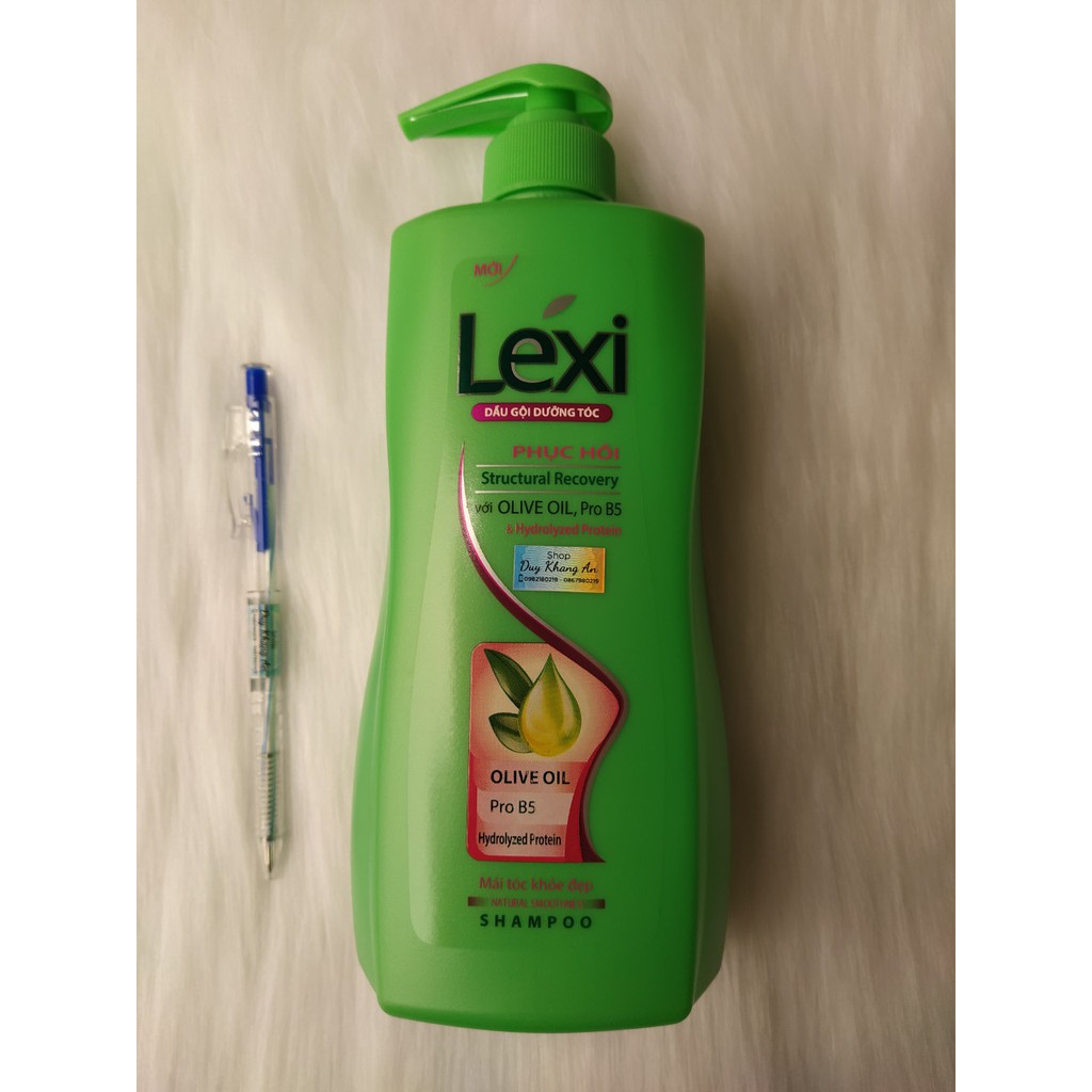 Dầu gội mượt tóc Lexi chai vòi 630ml