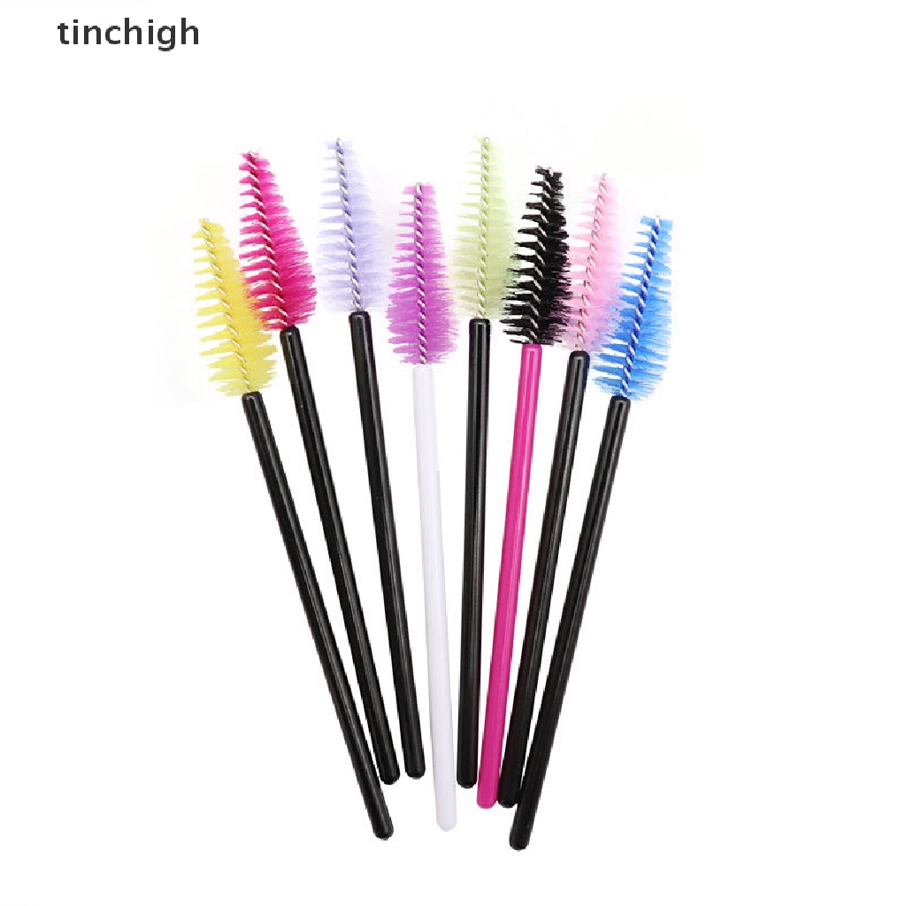 Bộ 25 Cọ Mascara Trang Điểm Lông Mi Bằng Silicone Sử Dụng Một Lần