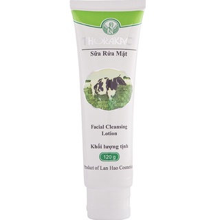 Sữa rửa mặt thorakao trắng da tinh chất sữa bò 120g