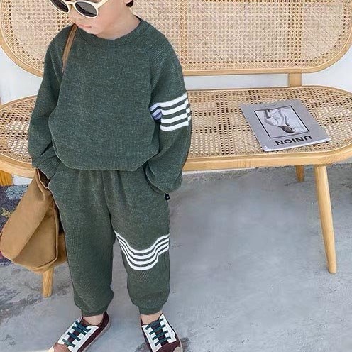 Bộ quần áo thu đông bé trai, bộ thu đông cho bé, quần áo dài tay cho bé trai KABICO - A11