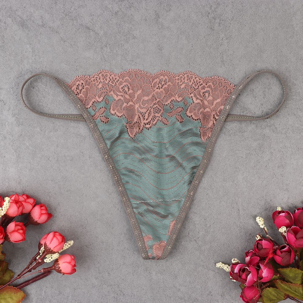 Bộ 10 Quần Lót Ren Không Đường May Lưng Thấp Gợi Cảm Thời Trang Cho Nữ
