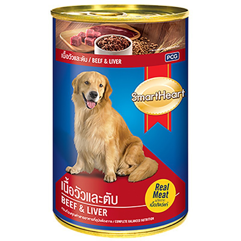Pate lon smartheart cho chó lớn