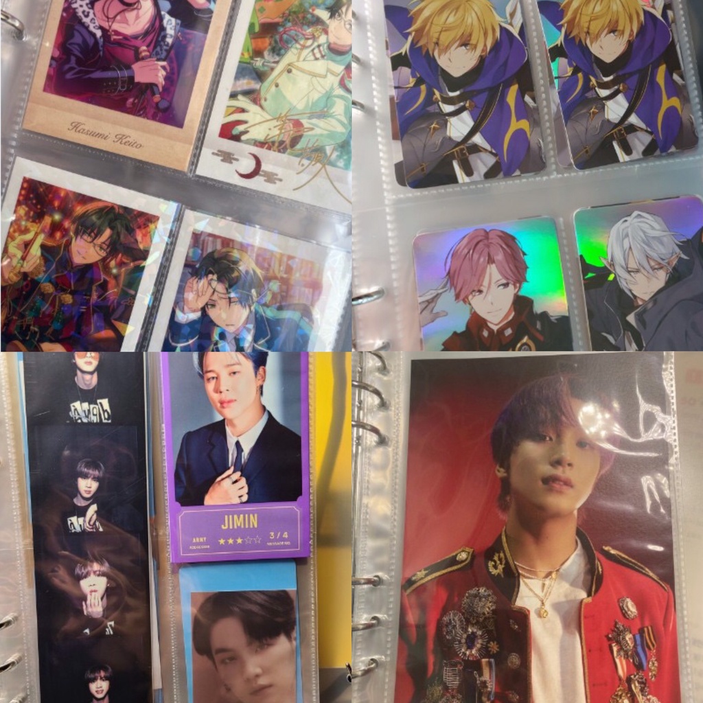 Sheet A5 Be On D / LUCALB 6 Còng - Sheet 1 Mặt / 2 Mặt Refill Đựng Ảnh Photocard Postcard