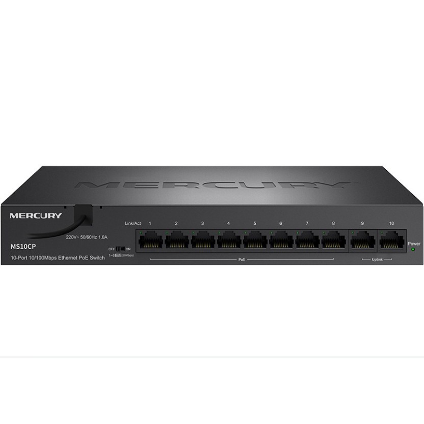 Bộ Chia Mạng Switch Poe Gigabit Mercury 4 , 5 , 6 , 7 , 8 cổng port MSG05CP MSG08CP