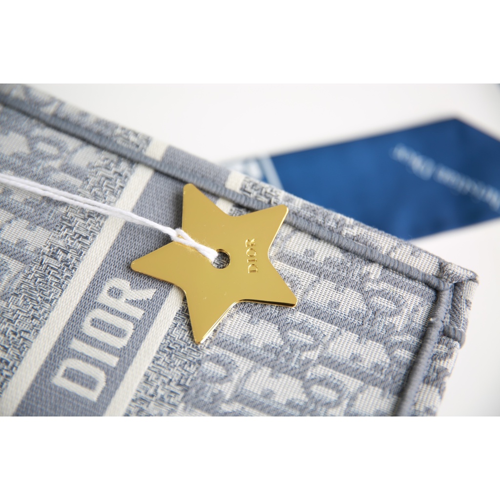 Túi Tote Dio Book Tote Size 26 Chữ Xám 2022 Có Hộp Hàng Sẵn Hình Thật Shop Chụp