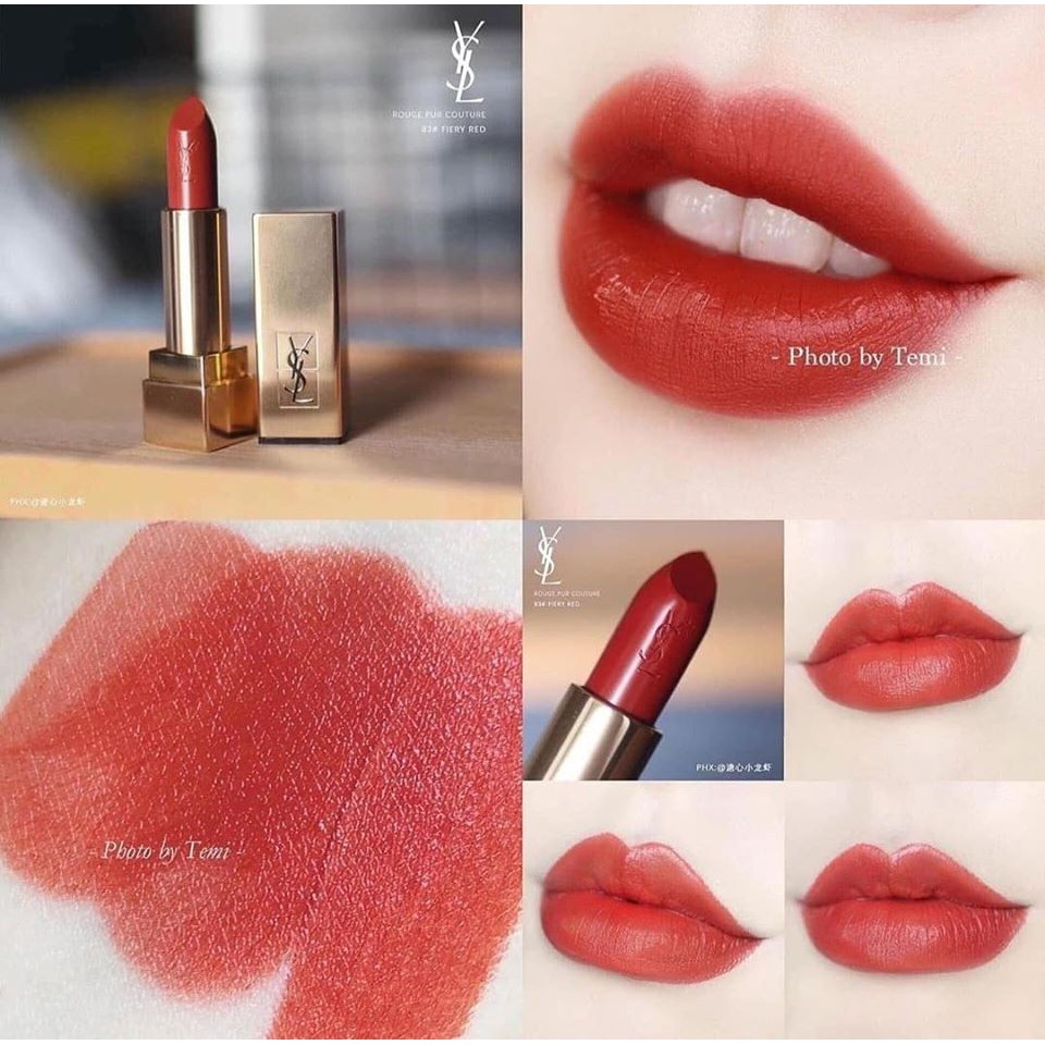 Son Ysl Rouge pur couture.