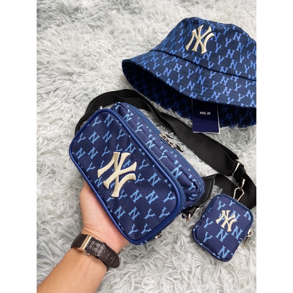 Túi  MLB mono 2 ngăn kèm túi nhỏ