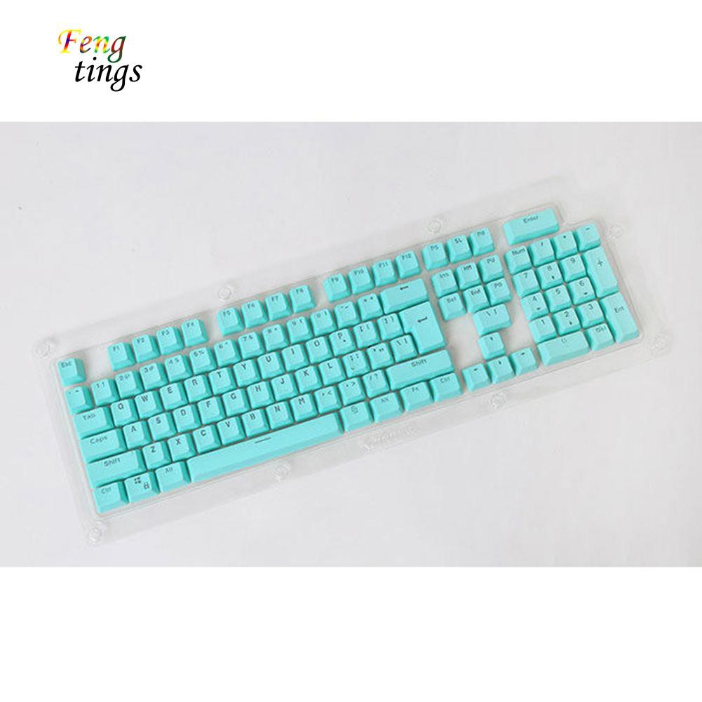 Bộ nút bấm bàn phím cơ PBT gồm 104 phím nhiều màu sắc chất lượng cao | BigBuy360 - bigbuy360.vn