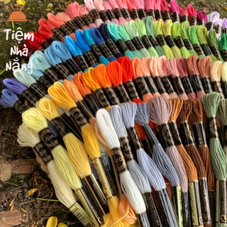 Set 100 Màu Chỉ Thêu Airo