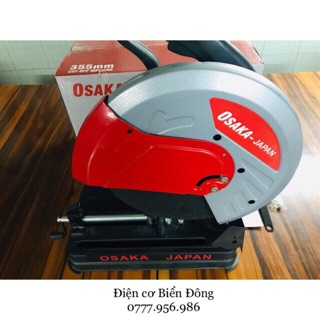 Máy cắt bàn 🔥FREESHIP🔥 TẶNG LƯỠI CẮT 355mm Máy cắt sắt OSAKA 3000W NHẬT BẢN loại 1 bảo hành 6 tháng
