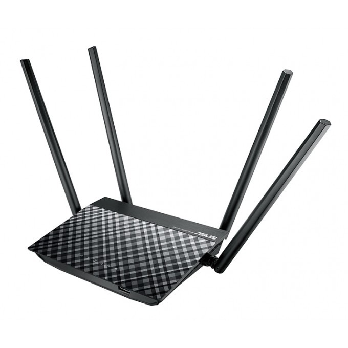 Bộ Phát Wifi ASUS RT-AC1300UHP (Dũng Sĩ Xuyên Tường),2 băng tần -Chính Hãng