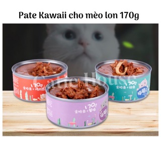 Pate kawaii cho mèo lon 170g - pate lon cho mèo 170g