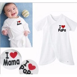 Body xô hoa xuất Nhật cho bé sơ sinh, body mùa hè thoáng mát cho bé, bộ áo liền quần vải xô cho bé sơ sinh