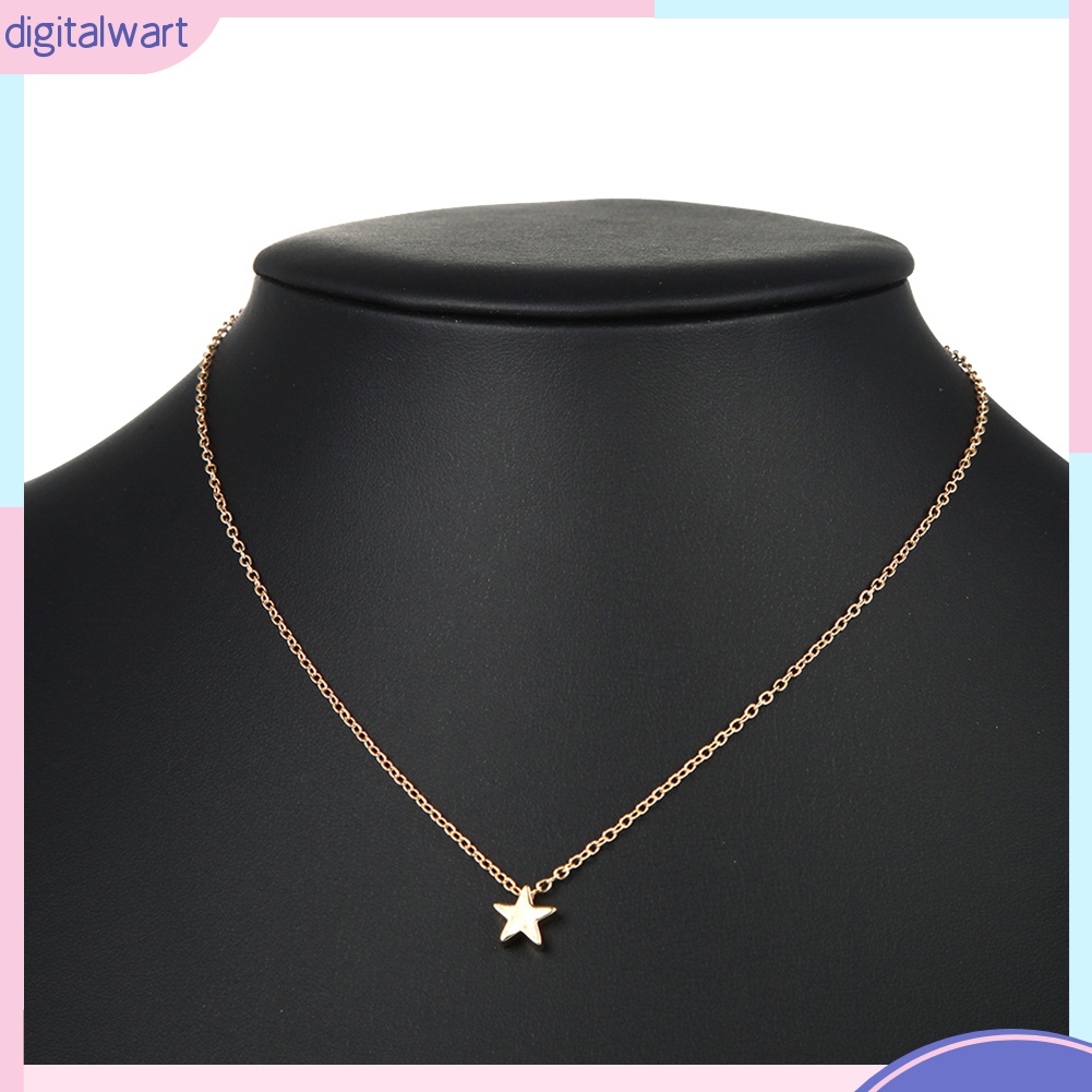 Dây Chuyền Hợp Kim Mặt Hình Ngôi Sao Thời Trang Cho Nữ