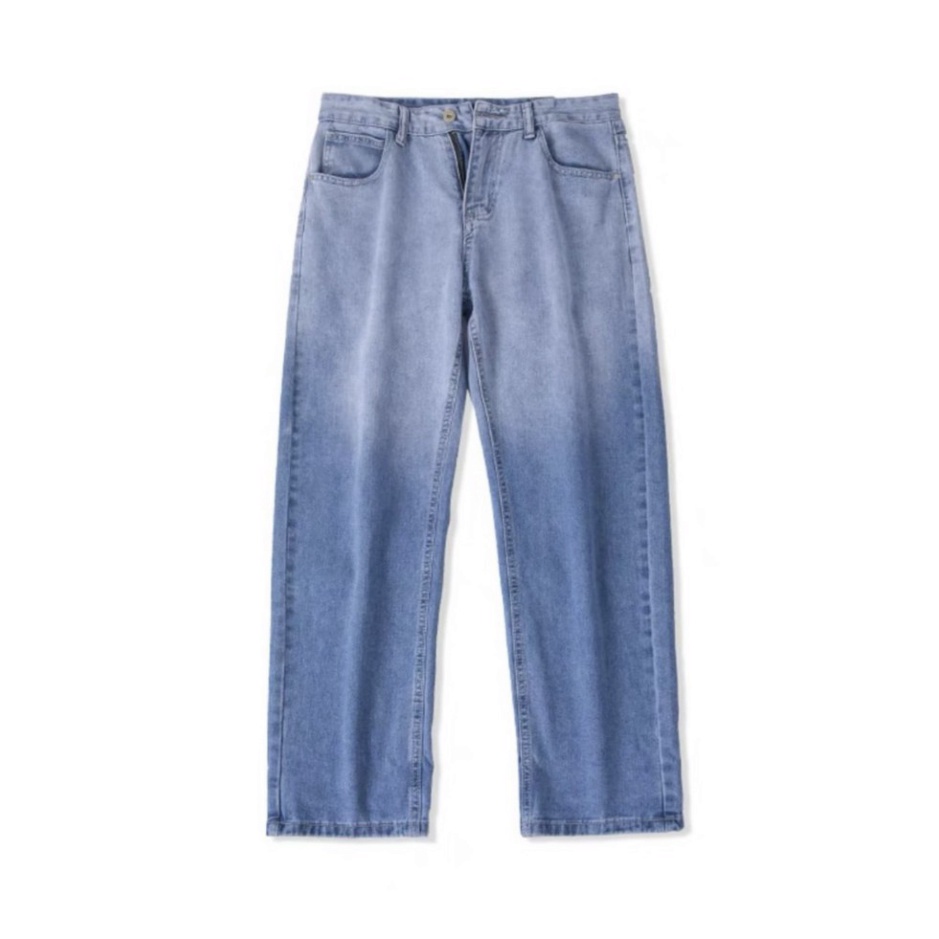 Quần Jeans Baggy Nam Nữ Loang, Quần Bò Hai Màu Ống Rộng Cực Chất ( HÀNG CAO CAP LOAI 1 )