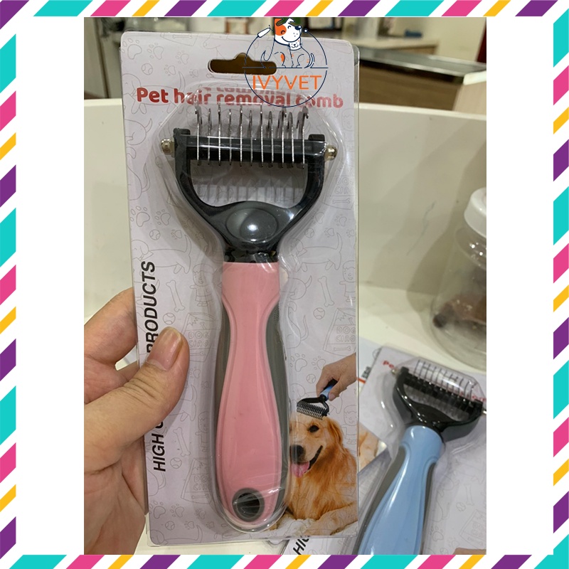 Lược gỡ rối lông chó mèo  size S