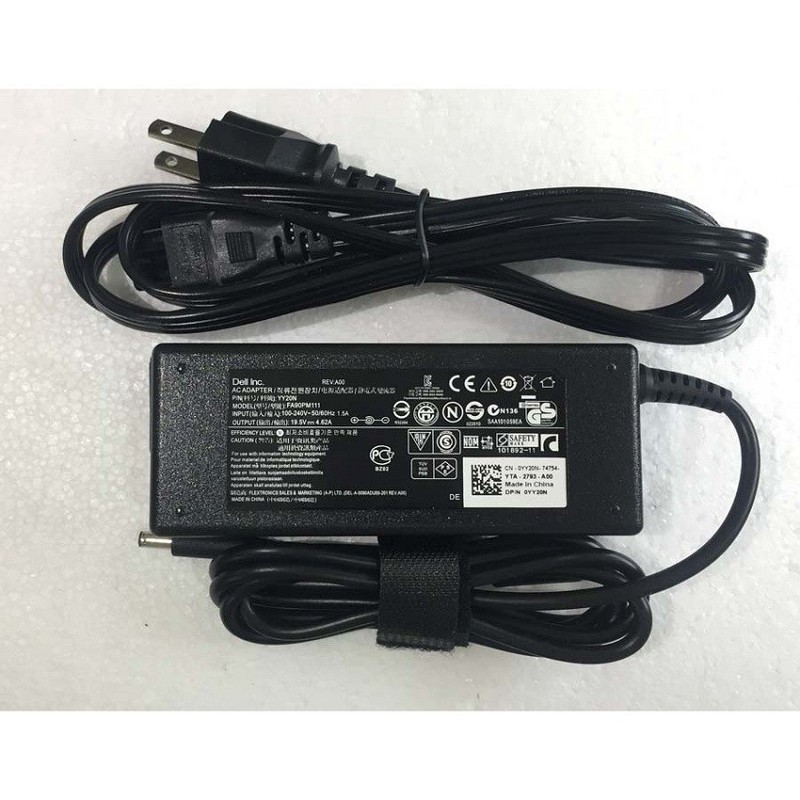 Sạc cho Laptop Dell Inspiron 7000 7348 7352 7353 7359 7368 7370 7378 7437 7460  7558 7568 7746 7779  3.34A 65W