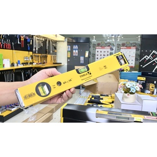 Thước nivo cân bằng 40cm, 2 bọt thủy Stabila 02282. Sản xuất tại Đức, bảo hành 10 năm