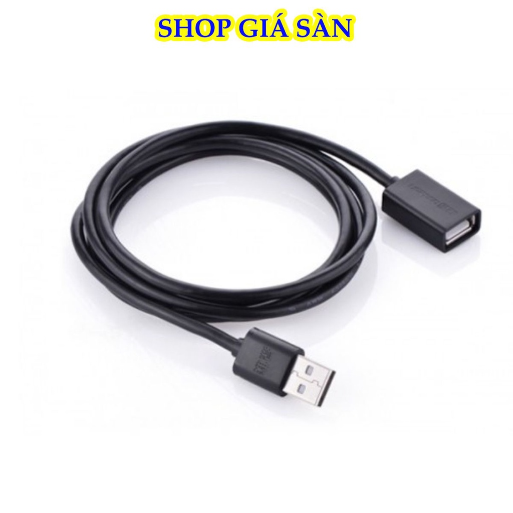 Dây Cáp, Dây Cáp Nối Dài USB 5m Màu Đen Chống Nhiễu, Siêu Ổn Định - BH 3 Tháng