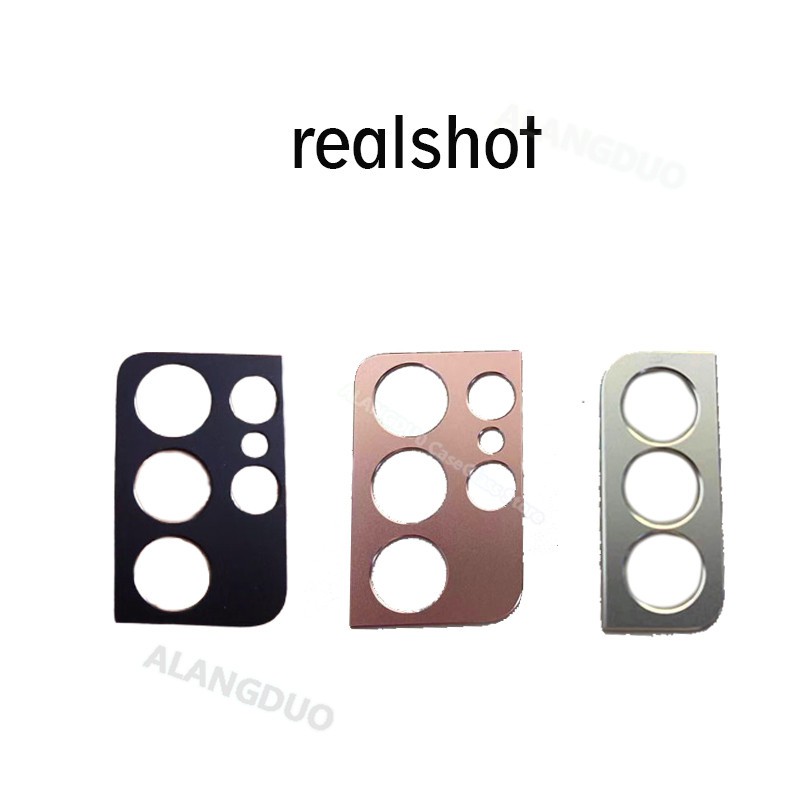 Miếng Dán Bảo Vệ Camera Bằng Kim Loại Cho Samsung Galaxy S21 Ultra S20 Plus Note 20