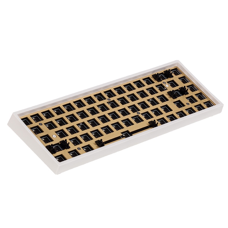 Kit Bàn Phím Cơ NJ68 MAX - 3Mode Plate Đồng