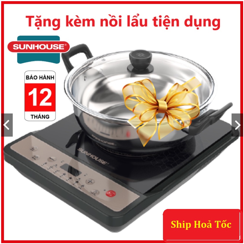 (Tặng Nồi ) BẾP TỪ ĐƠN SUNHOUSE SHD6160