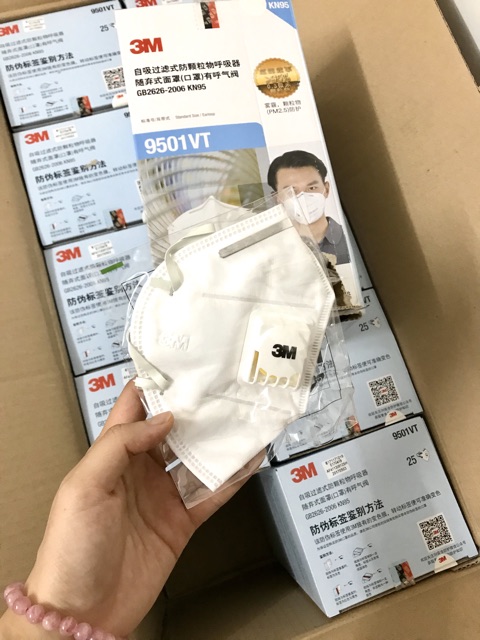 ***Hàng chính hãng***Combo 10 khẩu trang 3M 9501VT ( New Product) | BigBuy360 - bigbuy360.vn
