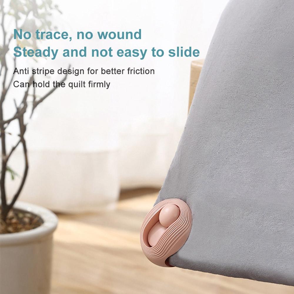 Kẹp Cố Định Ga Giường Chống Trượt Bằng Nhựa