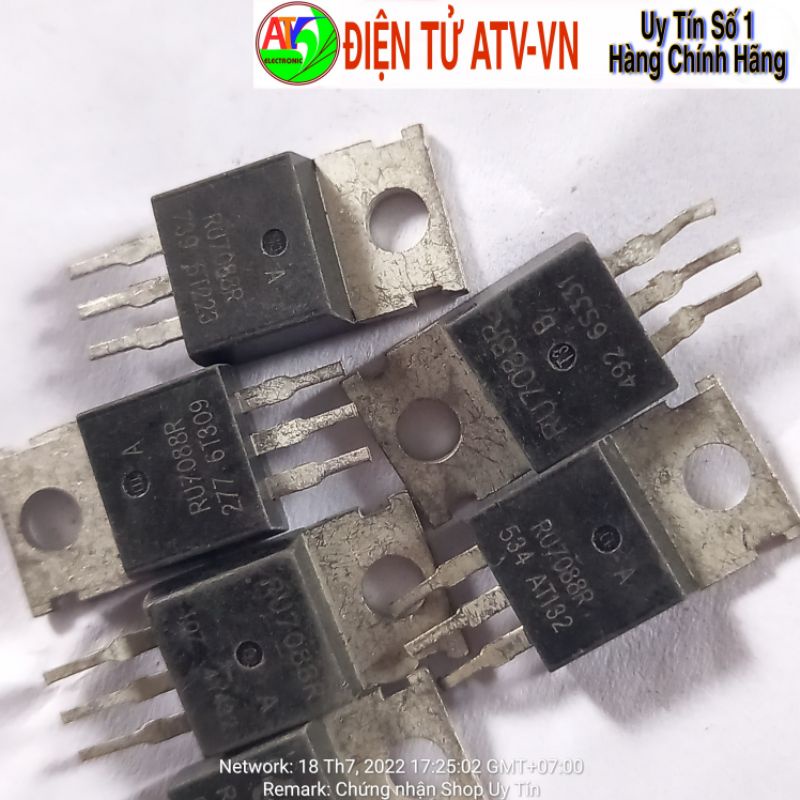 RU7088 80A-70V thay thế 80N70 tháo máy