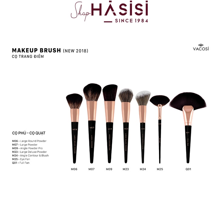 CỌ PHỦ ĐẦU DẸP VACOSI - M07