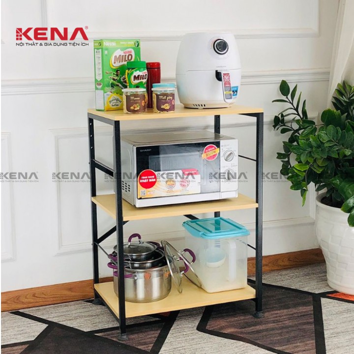 [HOT] Kệ để lò vi sóng nồi cơm điện đa năng 2 tầng KN 173 hãng KENA | BigBuy360 - bigbuy360.vn