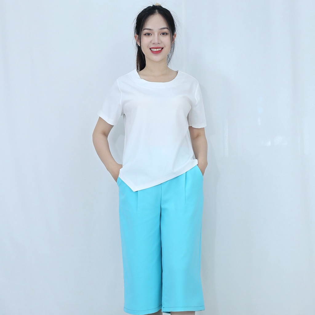 Bộ đồ bộ KIỂU 2 MẦU XÉO VẠT - Thoải Mái Nhẹ Nhàng