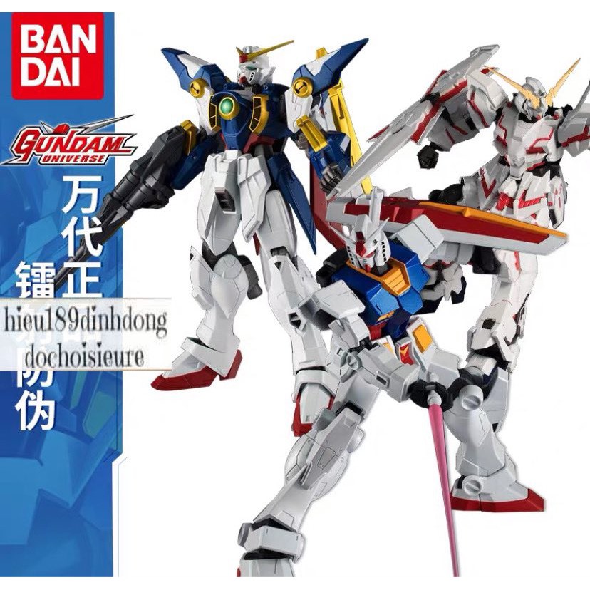 MÔ HÌNH Gundam Universe Unicorn Banshee Barbatos Wing RX-78-2 DEATHSCYTHE Full box chính hãng BANDAI