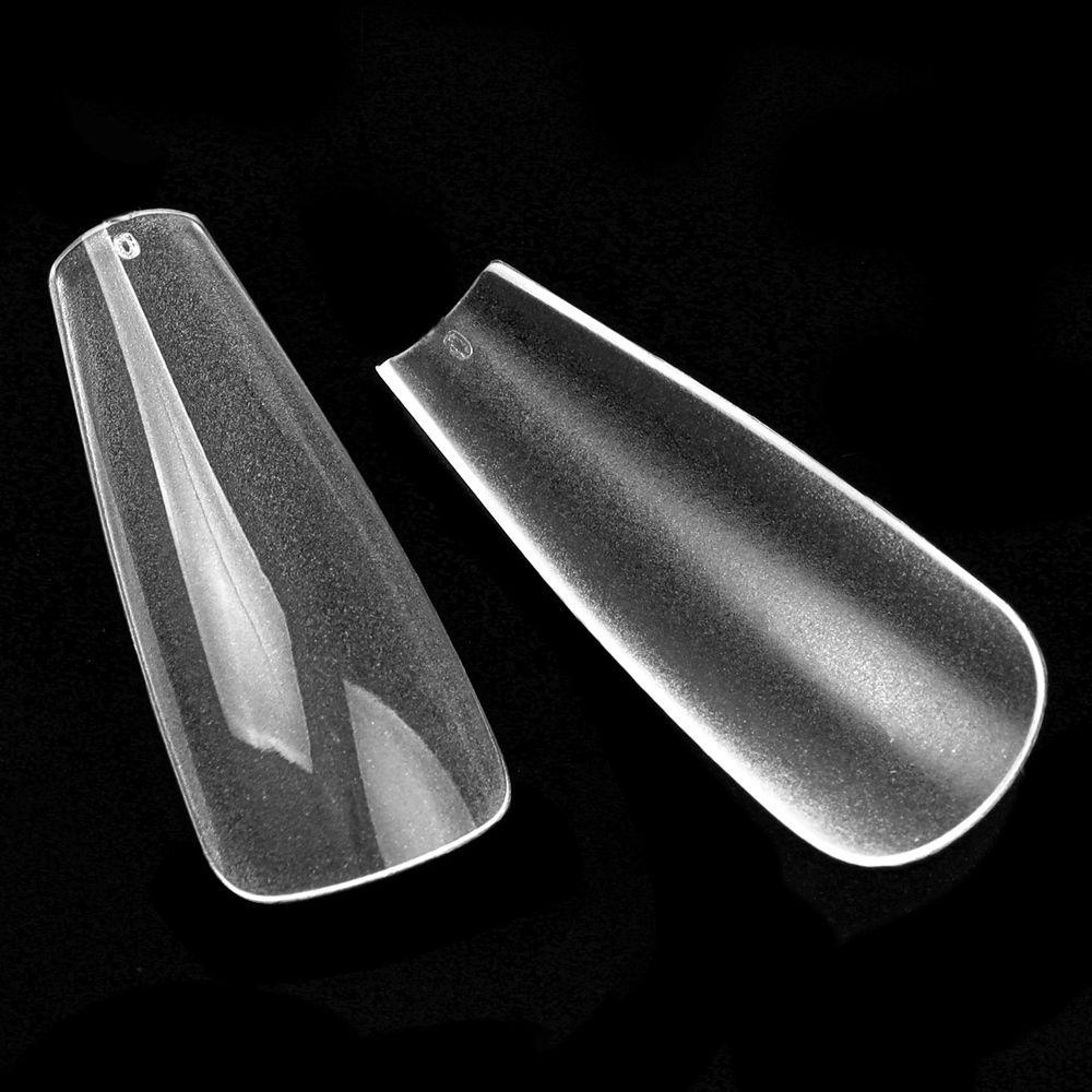 Bộ 120 Móng Tay Giả Đục Dạng Nhấn Kèm Hộp Đựng DIY