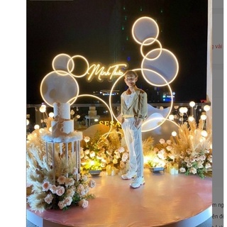 Cuộn 5m dây đèn led neon ngoài trời không thấm nước kt 6*12, điện áp 12v, 2,5cm một lần căt, uốn chữ quảng cáo đa dạngVV