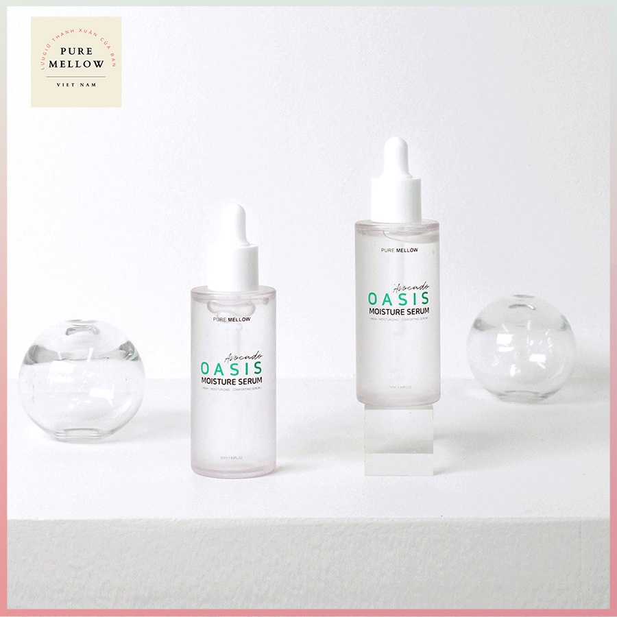 Serum Dưỡng Da Trắng Sáng Hàn Quốc PURE MELLOW Cấp Ẩm Vượt Trội Không Gây Kích Ứng Trẻ Hóa Làn Da Dung Tích 50ML | BigBuy360 - bigbuy360.vn