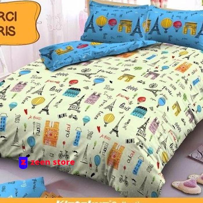 Bộ Ga Giường Vải Lanh Kintakun King Size 180x200 Kèm 5 Đường Ống