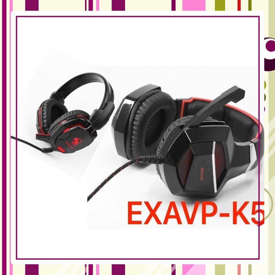 Tai Nghe EXAVP K5 LED - MIC - BOX BH 12 Tháng