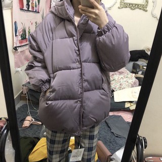 Áo khoác phao béo ulzzang
