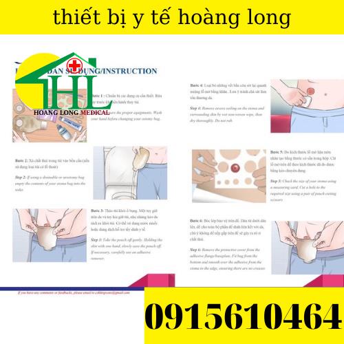 (đại lý)Combo 30 Túi hậu môn nhân tạo Kiwi