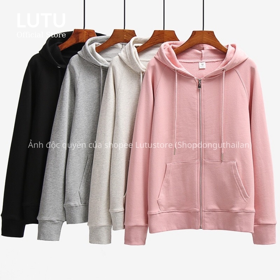 Áo Hoodie Bomber Unisex nỉ da cá cotton cao cấp có khoá kéo - Áo khoác nỉ | WebRaoVat - webraovat.net.vn