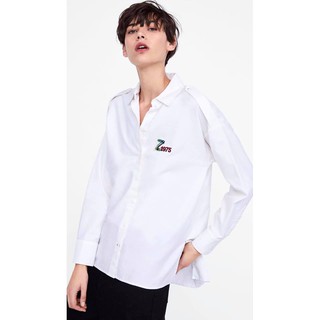 Áo smi trắng zara 255