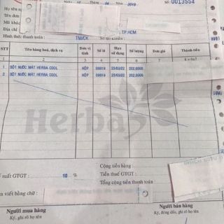 BỘT NƯỚC MÁT HERBA COOL