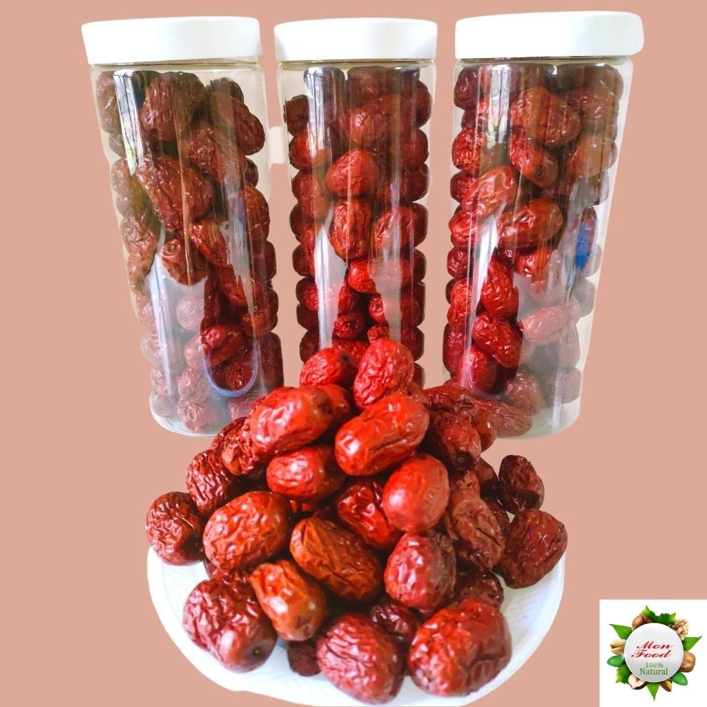 Táo Đỏ Thượng Hạng, Táo Tàu Hàn Quốc Sấy Dẻo Không Đường - ToFood86