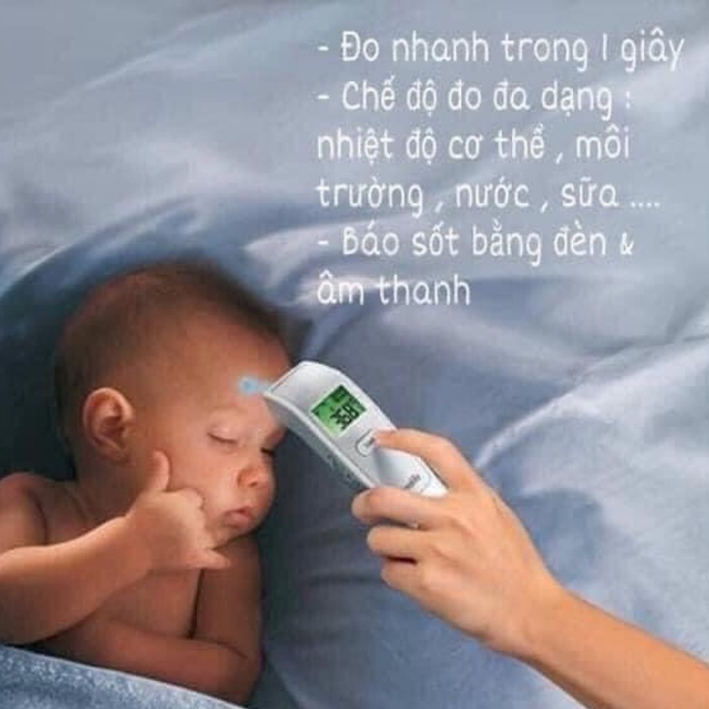 Nhiệt kế hồng ngoại đo trán Microlife FR1MF1 Thụy Sỹ / Bắn Nhiệt Độ Cho Bé  (BH 2 Năm)